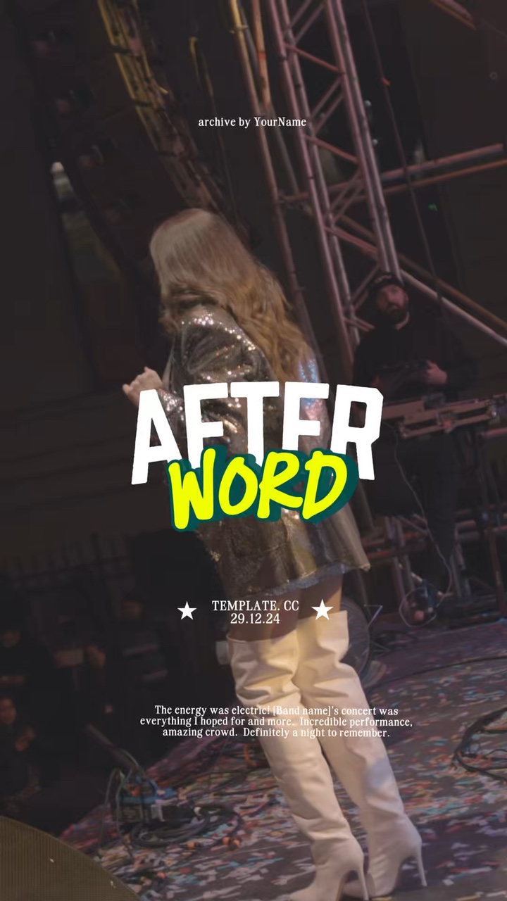 capcut template cover