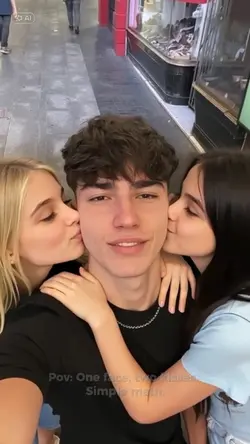 Two kiss