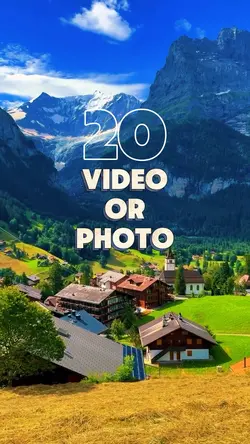 20 video or photo 