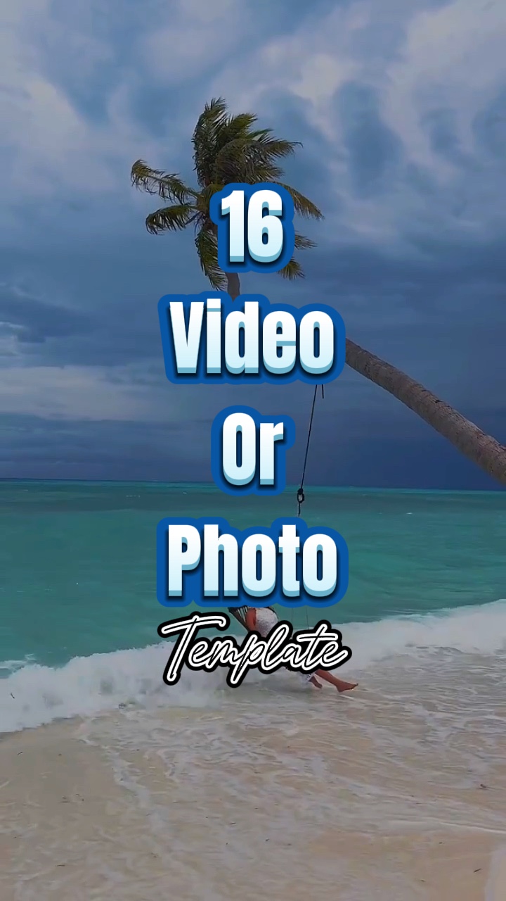 capcut template cover