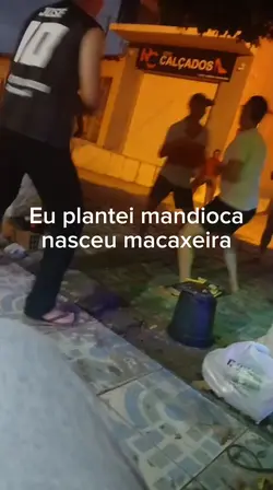 eu plantei mandioca 