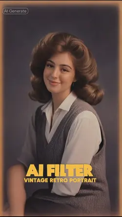 
 Retro Portrait AI