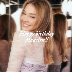 HAPPY BDAY MADDIE!🎀