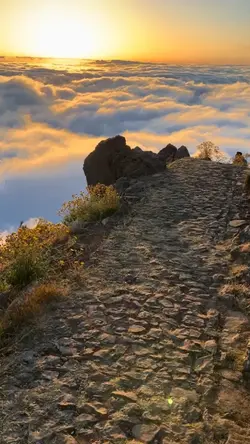 above the clouds
