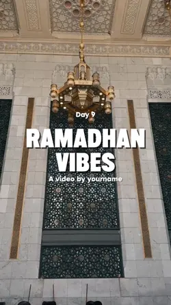 Ramadhan vibes