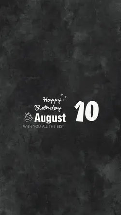 hbd 10 august 2026