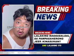 Nagsasalsal sa jeep