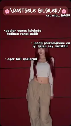 RASTGELE BILGILER