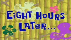 spongebob time card