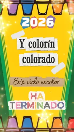 Y colorín colorado