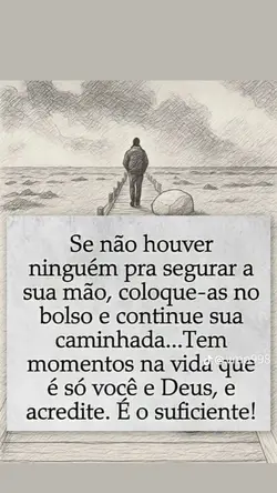 Vá sozinho mesmo 