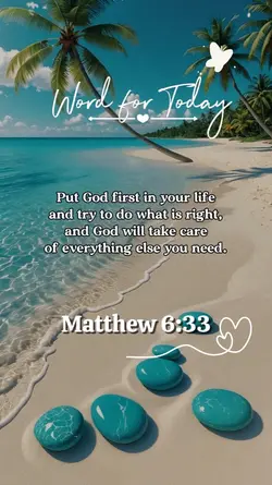 Put God first
