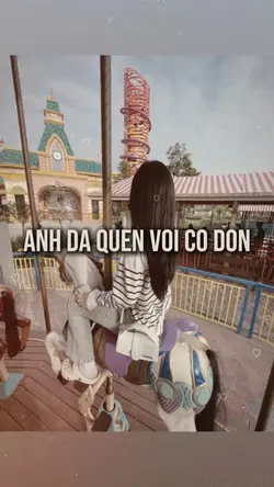 anh đã quen với cô