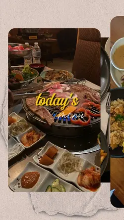 today's menu