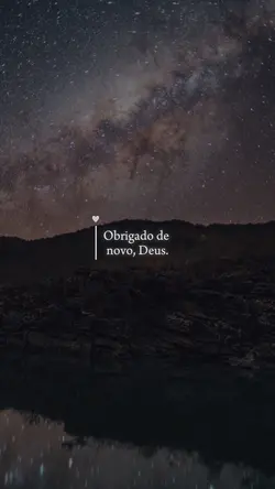 Obrigado Deus 