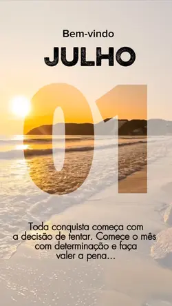 Bem-vindo julho