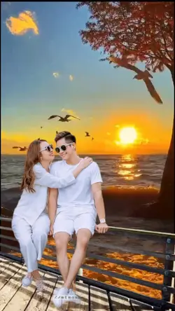 Ghép Ảnh Hoàng Hôn 