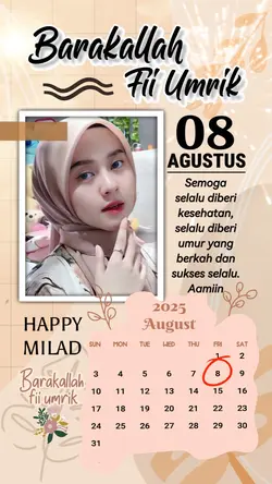 MILAD 8 AGUSTUS