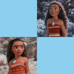 Moana and Maui🌊🐬