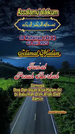 Doa ku mlm Jum'at 
