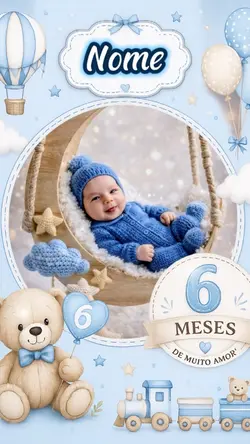 Mêsversário 6 meses