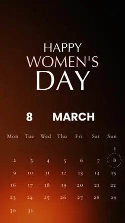 WOMENS DAY 8 MARCH