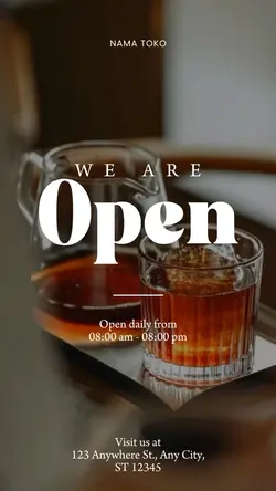 story : we are open