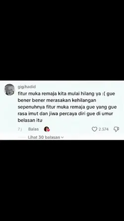 fitur muka remaja