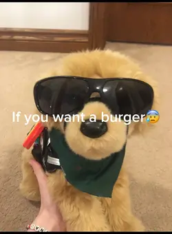 If you want a 🍔…