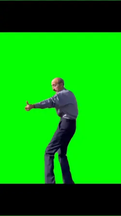 Old man dancing 