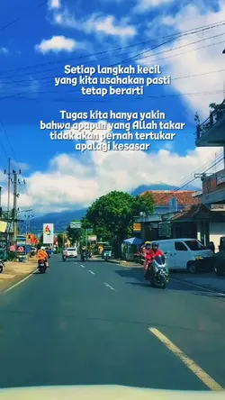 setiap langkah kecil