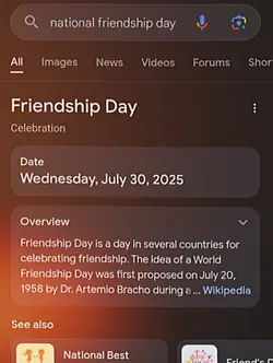 friendship day