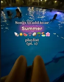 Summer playlist🌸🐚👙🐠☀️