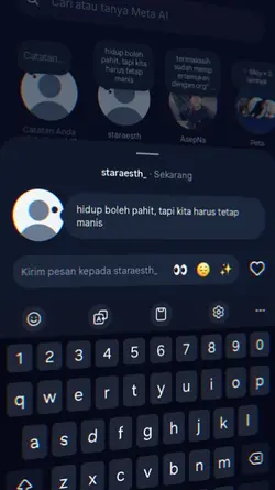 hidup boleh pahit