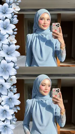 baby blue raya 