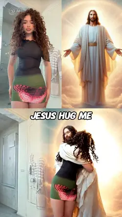 jesus hug me