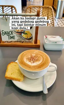 Bentar ngopi dulu