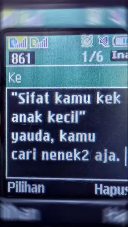 "sifat kamu kek anak