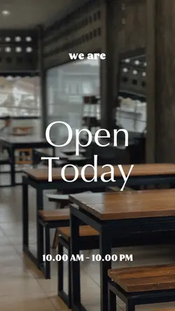 We Are Open 3