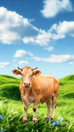Funny cow birthday 