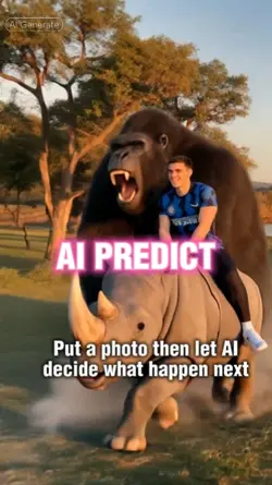 Chill Riding a Rhino