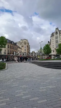 Je t'en supplie...