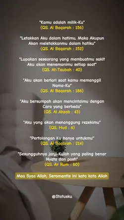 kata2 Romantis Allah