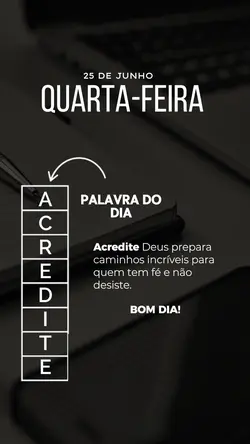 Quarta 25/06