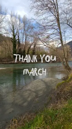 Thank you March
