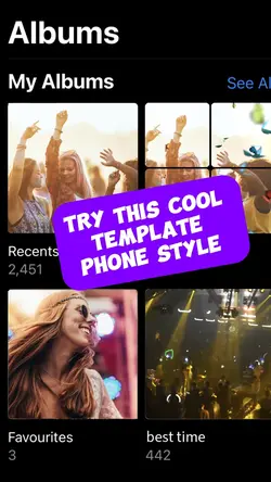 Festival phone style