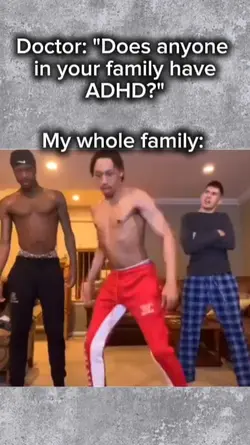 My whole family 