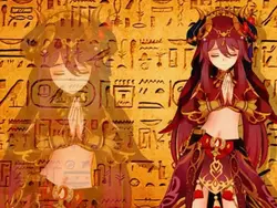 Hu tao x egypt