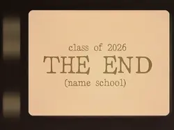 THE END SCHOOL 2026