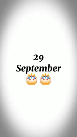 29 September ultah 